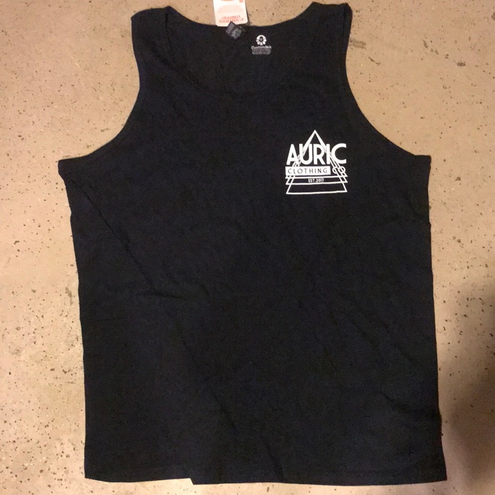 Auric men’s tanks black